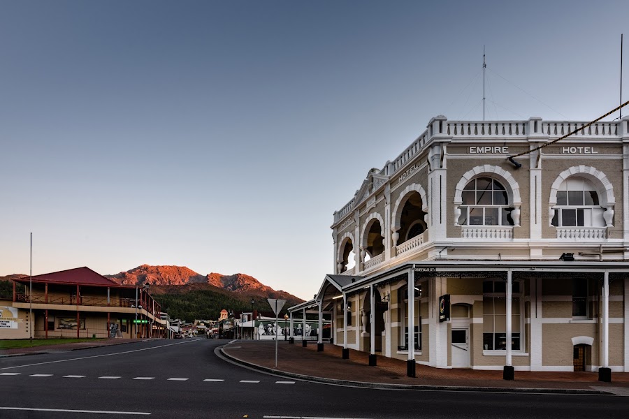 The Empire Hotel Bistro — Country hotel meals — Tasmania West Coast — Australia