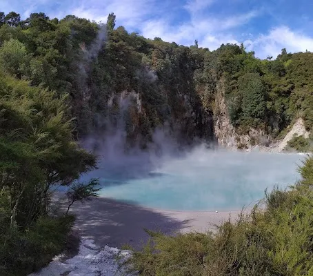 Waimangu Volcanic Valley — Nature — Thermal Hot Spots — New Zealand