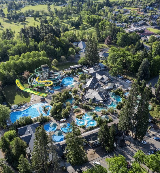 Hanmer Springs Thermal Pools — Thermal pools — The Two Passes — New Zealand
