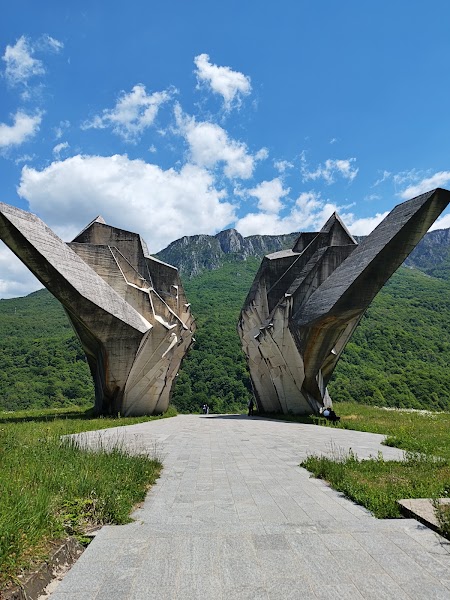 Tjentište memorial — Memorial — Sarajevo to Mostar and Sutjeska — Bosnia and Herzegovina