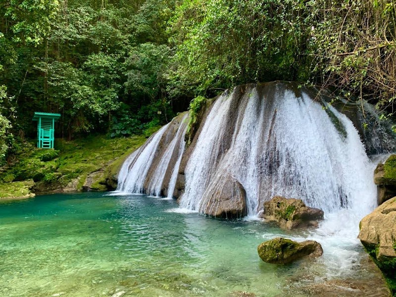 Reach Falls — waterfall — Blue Mountains and North Coast Jamaica — Jamaica