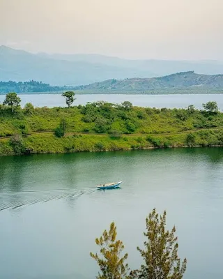 Kibuye — City — Lake Kivu Road Drive — Rwanda