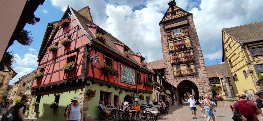 Ribeauvillé and Riquewihr — Historic villages — Alsace Route des Vins — France