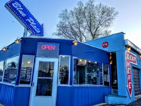 The Blue Plate Diner — American Diner — Bonneville Salt Flats — United States