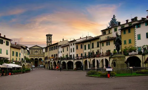 Greve in Chianti — City — Chianti Road — Italy