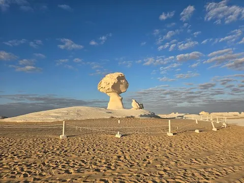 Chicken and Mushroom Rock — Landmark — White Desert and Bahariya Oasis — Egypt