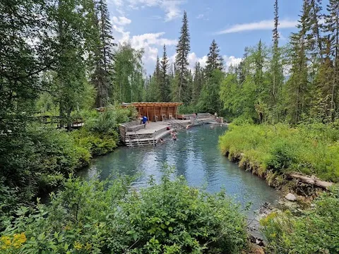 Liard River Hot Springs — Nature — Alaska Highway — Canada