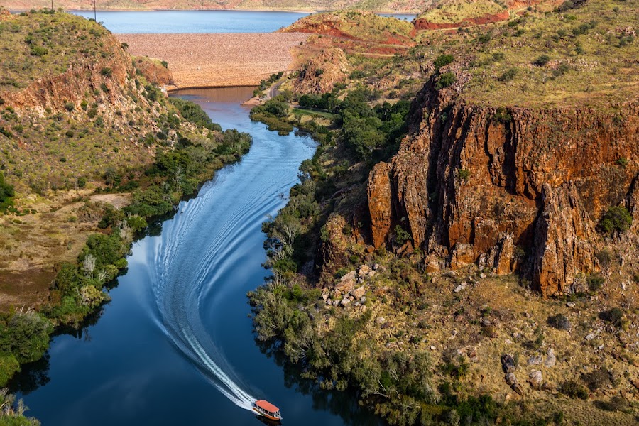Ord River cruise — Booked boat tour — Savannah Way — Australia