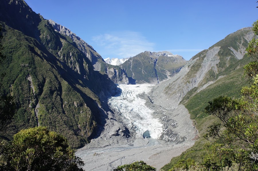 Fox Glacier — Nature — Southern Alps Highway — New Zealand