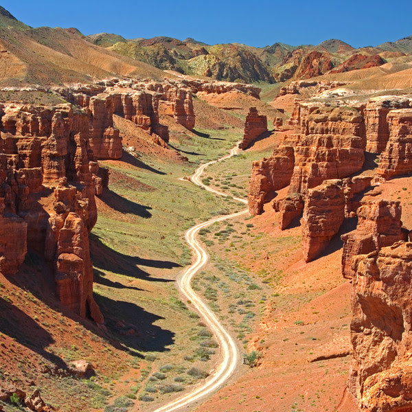 Valley of Castles trail — Hike — Almaty to Charyn Canyon and Kolsai Lakes — Kazakhstan