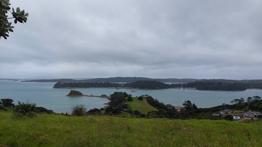 Te Whau viewpoint — Scenic drive stop — Waiheke Island Circuit — New Zealand