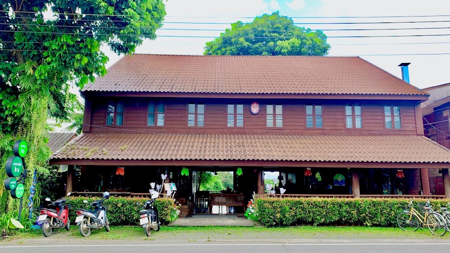 The Teak House at Riverhouse Hotel — Thai — Mae Hong Son Loop — Thailand
