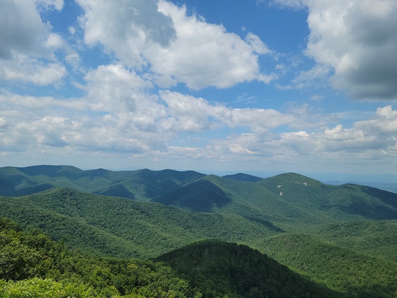 Brown Mountain Overlook, mile 76.9 — Overlook — Skyline Drive — United States