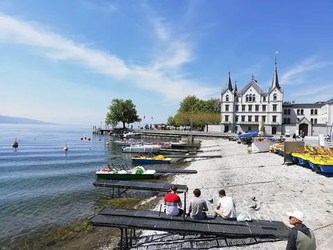 Vevey — City — Lavaux Vineyards — Switzerland