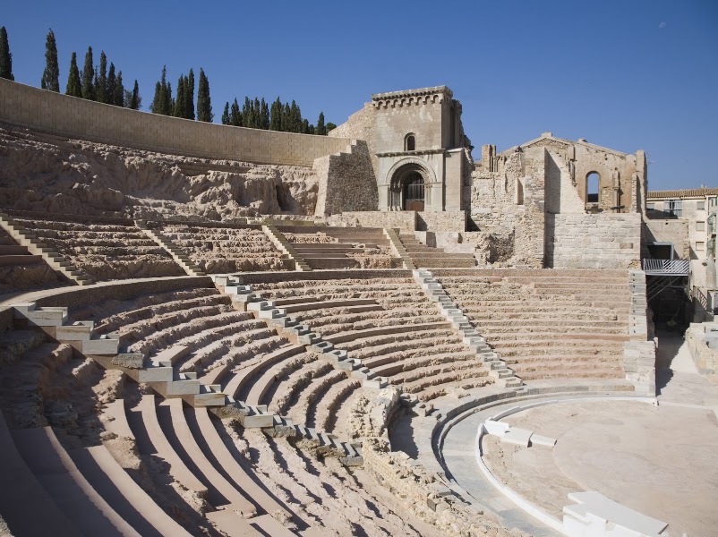 Roman Theatre and Forum District — Archaeological sites — Mediterranean Meander — Spain