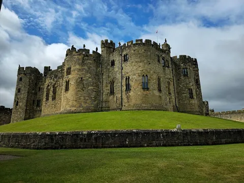 Alnwick Castle — Departure — Alnwick to Lindisfarne — England