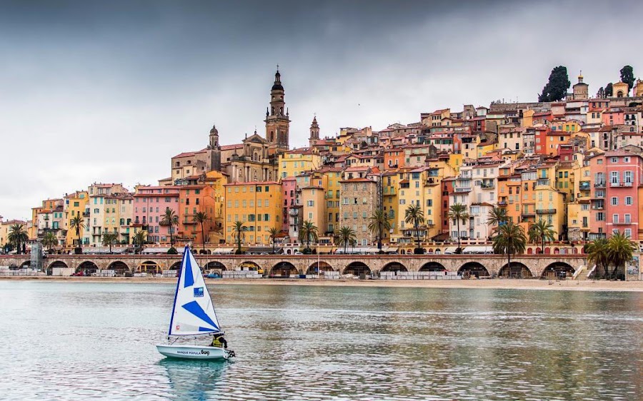 Menton — Departure — Route de Turini — France