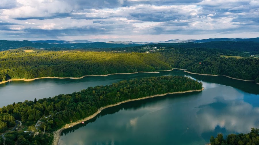 Polańczyk — Город — Bieszczady Mountains Polish Wilderness — Польша