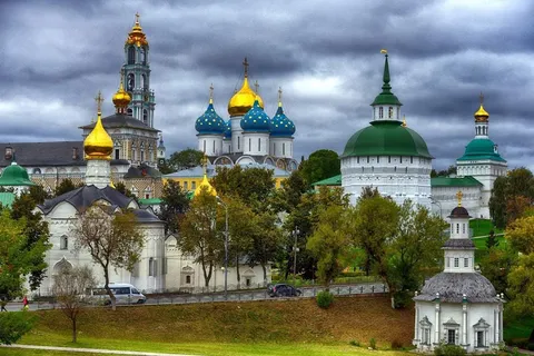 Trinity Lavra, Sergiev Posad — Landmark — The Golden Ring — Russia