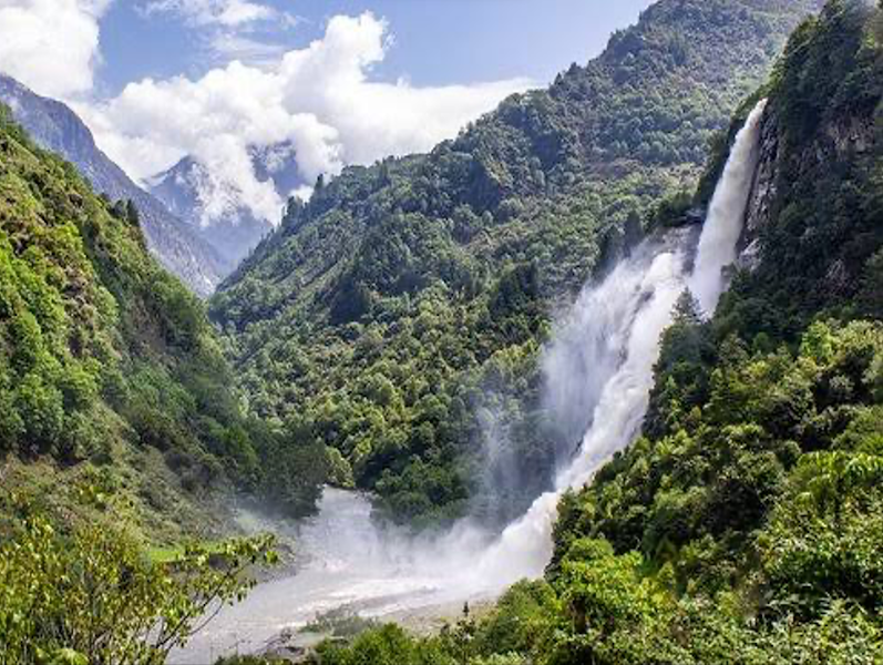 Nuranang Falls — Waterfall — Guwahati to Tawang via Nameri and Sela Tunnel — India