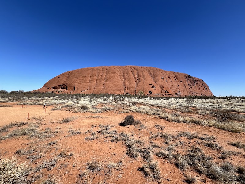 Uluru Base Walk — Cultural landscape walk — Gunbarrel Highway and Great Central Road to Uluru — Australia