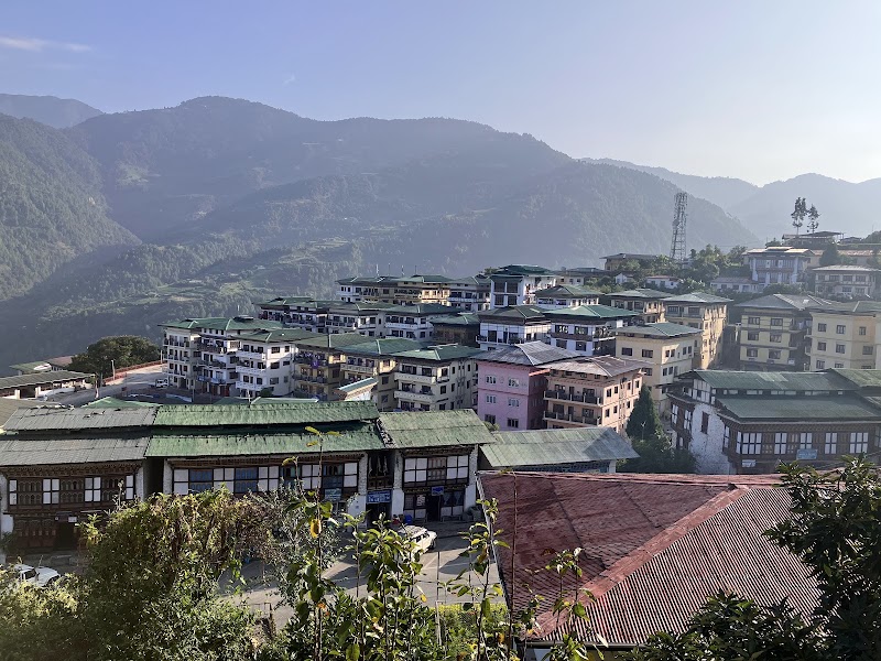 Wangchuk Hotel Mongar dining room — Bhutanese and Indian — Bhutan Lateral Road: Paro to Trashigang — Bhutan