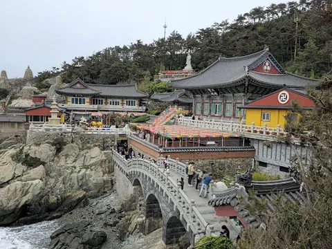 Haedong Yonggungsa and Haeundae — Temple and coast — South Korea South Coast: Busan to Mokpo — South Korea