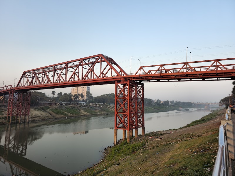 Keane Bridge and Surma River — Historic bridge — Bangladesh River and Tea Country Loop — Bangladesh