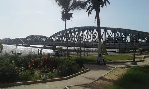 Faidherbe Bridge — Arrival — Dakar to Saint-Louis Coast — Senegal