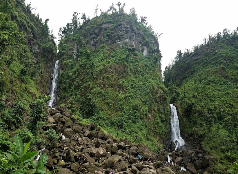 Trafalgar Falls — Landmark — Cross-Island Dominica via Morne Trois Pitons — Dominica