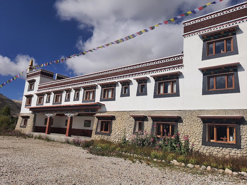 Royal Mustang Resort dining room — Tibetan and Nepali — Pokhara to Lo Manthang via Jomsom — Nepal