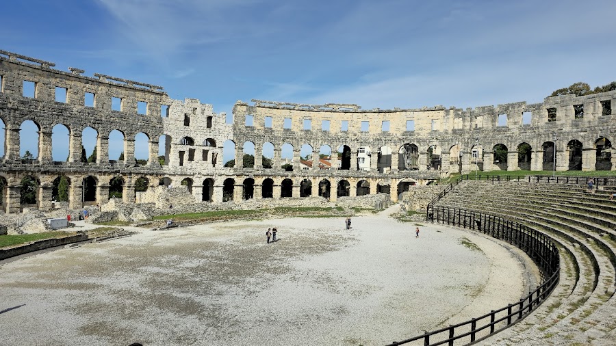 Pula Arena — Roman amphitheater — Istria and Plitvice Lakes — Croatia