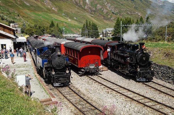Furka Cogwheel Steam Railway