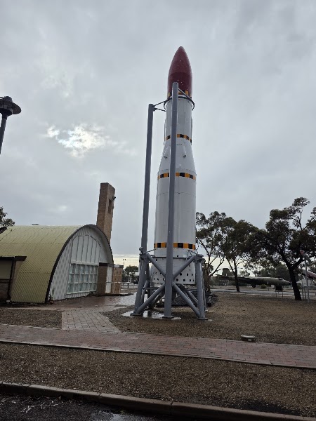 Woomera Heritage Centre and Missile Park — Roadside history stop — Stuart Highway — Australia