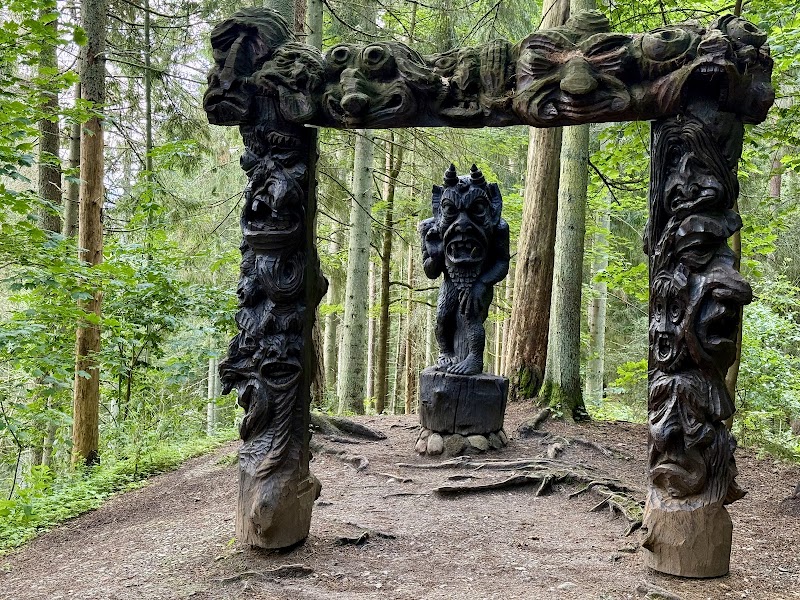 Hill of Witches — Forest sculpture walk — Curonian Spit — Lithuania