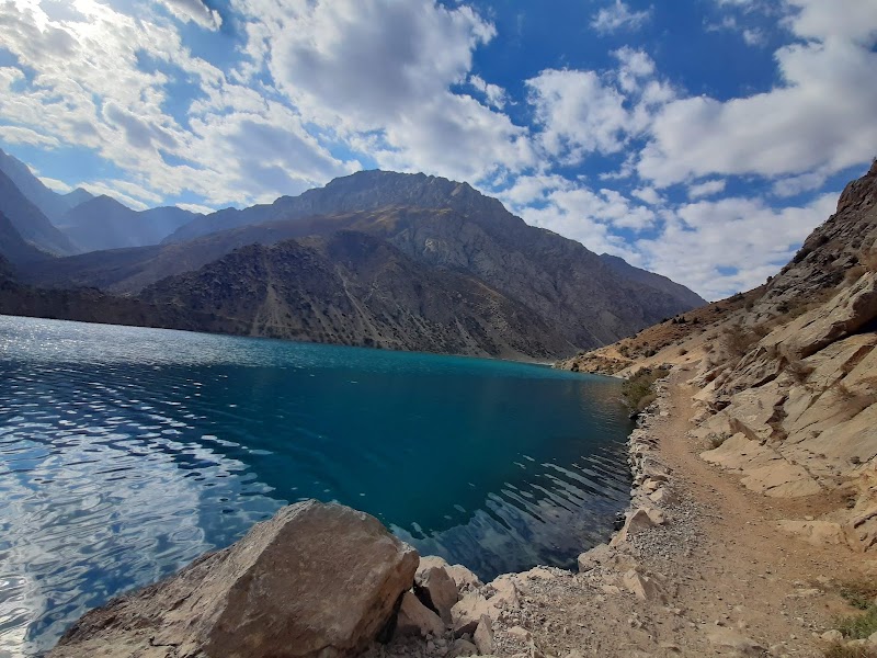 Prearranged Seven Lakes guesthouse dinner — Tajik home cooking — Fann Mountains Drive — Tajikistan