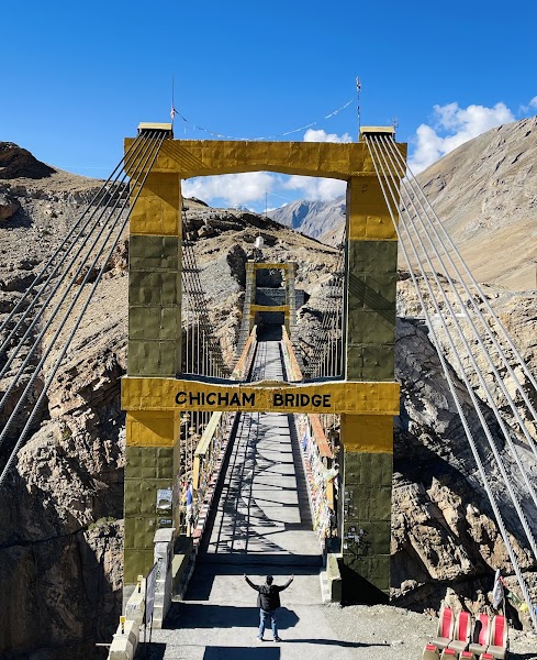 Kibber village and Chicham Bridge — High-village excursion — Spiti Valley Circuit via Kinnaur and Kunzum — India