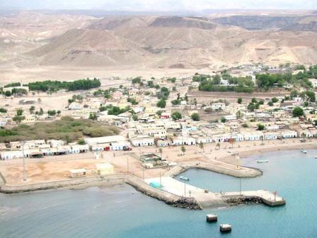 Tadjoura — City — Lake Assal and Goda Mountains — Djibouti