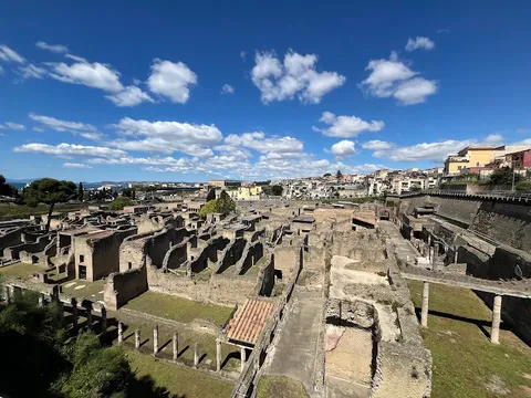 Herculaneum — Landmark — Shadow of Vesuvius — Italy