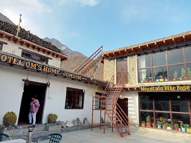 Om’s Home Jomsom dining room — Thakali and Tibetan — Pokhara to Lo Manthang via Jomsom — Nepal