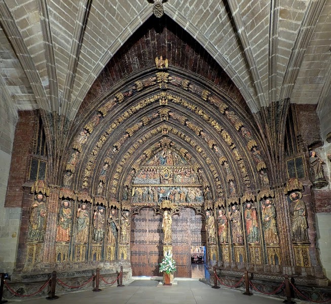 Laguardia and Santa María de los Reyes — Historic town — La Rioja Wine Region — Spain