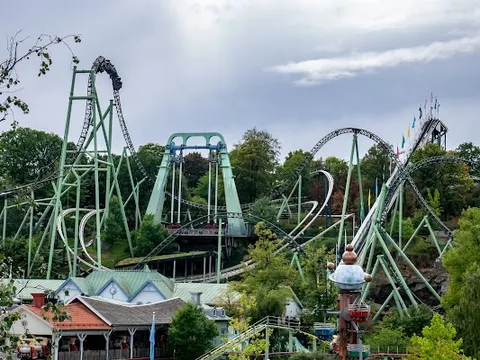 Liseberg evening — Amusement park — Scandinavia Explorer — Denmark, Sweden & Norway