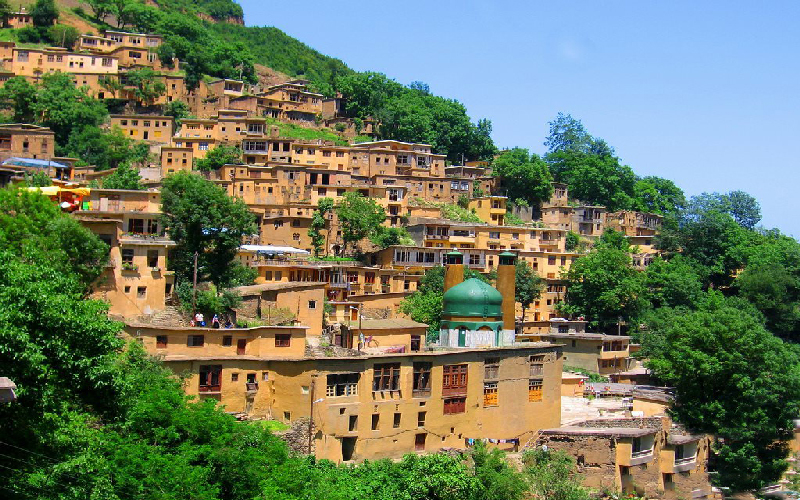 Masuleh — landmark — Транзект от побережья Каспия к Персидскому заливу — Иран
