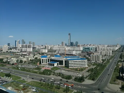 Astana — Arrival — Kazakhstan Steppe Highway — Kazakhstan