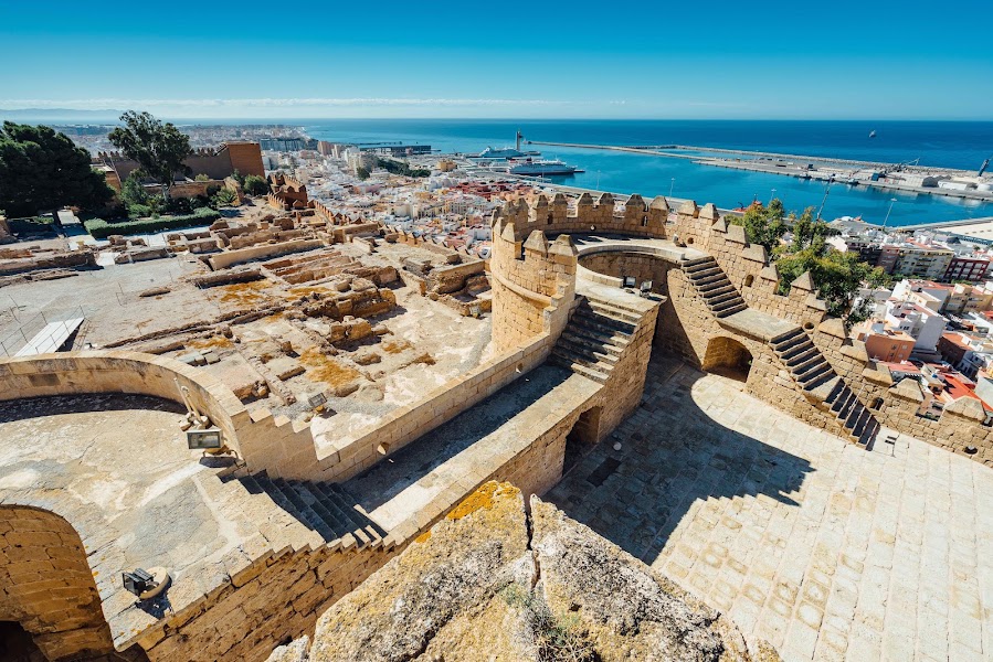 Alcazaba of Almería — Fortress — Mediterranean Meander — Spain