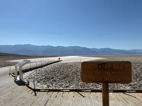 Badwater Basin — Landmark — Las Vegas to Stovepipe Wells via Death Valley — United States