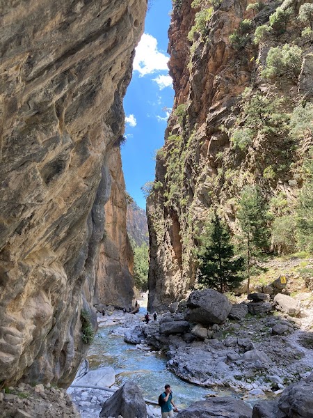 Samaria Gorge crossing — Controlled hike — Minoan Crete: Heraklion to Zakros — Greece