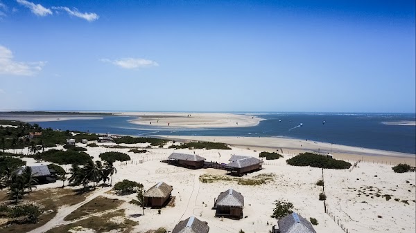 Kitesurfing in Atins