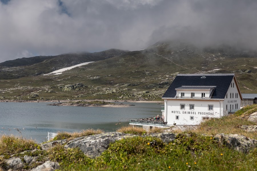 Hotel Grimsel Passhöhe — Swiss alpine — Susten–Grimsel–Furka Loop — Switzerland