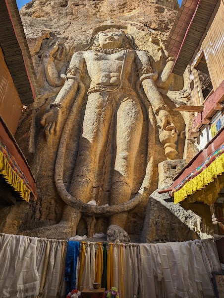 Mulbekh Chamba — Rock carving — Srinagar–Leh–Manali Highway — India